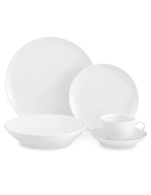 Plato trinche Coupe de porcelana 1