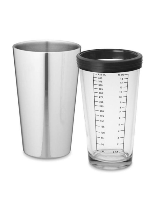 Coctelera Doble Pared Boston de acero inoxidable