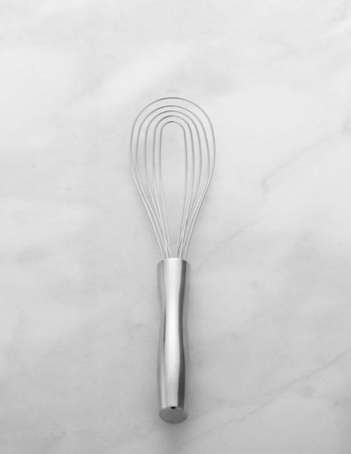 Batidor plano Signature de acero inoxidable 1