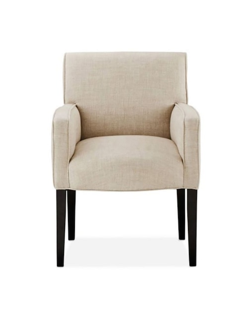 Silla con brazos Fitzgerald de madera