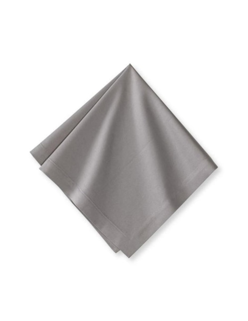 SET SERVILLETA HOTEL 12 PZA, 50 CM, GRIS