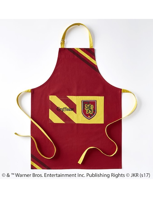 Delantal completo Harry Potter Gryffindor de algodón 1