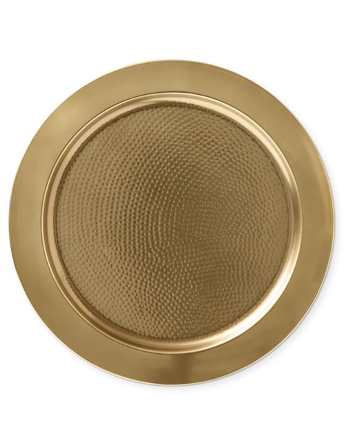 Plato base Antique Brass de acero inoxidable 1