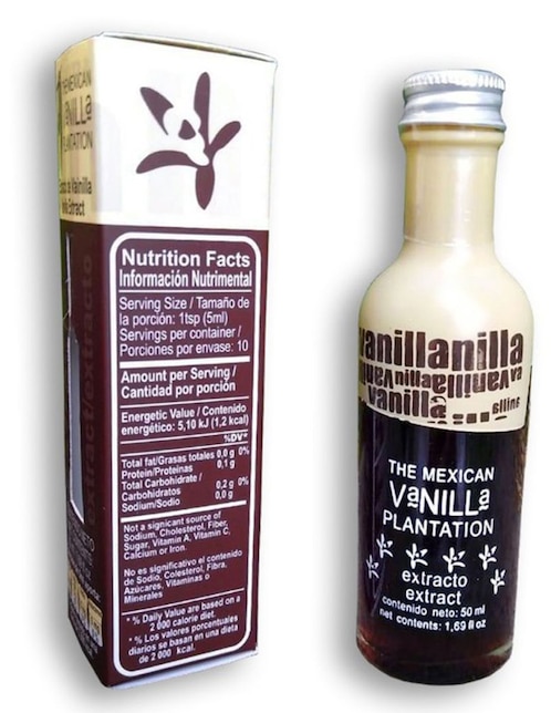 Extracto de Vainilla The Mexican Vanilla Plantation 50 ml