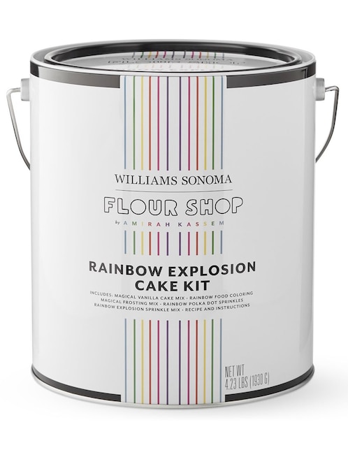 Set de Pastel Flour Shop Rainbow 1
