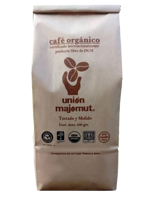 Café molido sabor chocolate y frutos secos de Chiapas 500 g 1