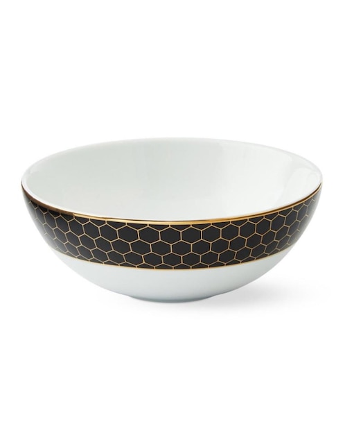 Bowl para cereal Honeycomb de porcelana