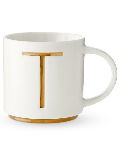 Taza americana Gold Monogram T 1