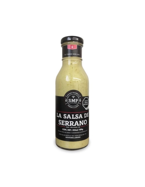 Salsa de serrano SMP 355 ml