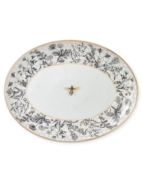 Platón Honeycomb de porcelana 1