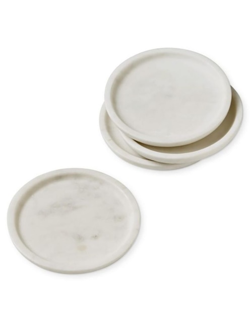 Set de portavasos Marble de mármol 4 piezas 1