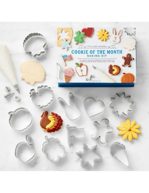 Set cortadores de galletas Cookie of the Month 1