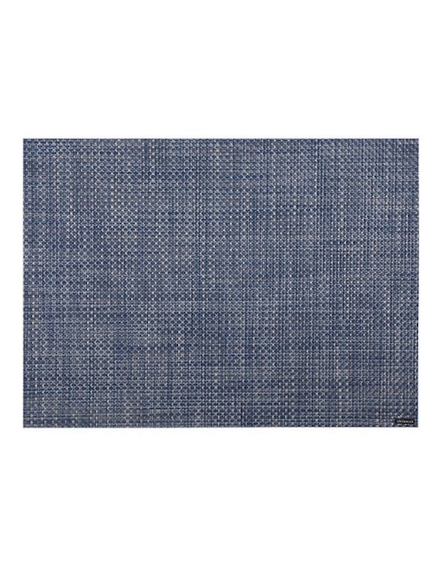 Mantel individual rectangular de vinil Basketweave 1