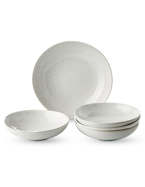 Set bowl Cyprus 5 piezas de gres 1