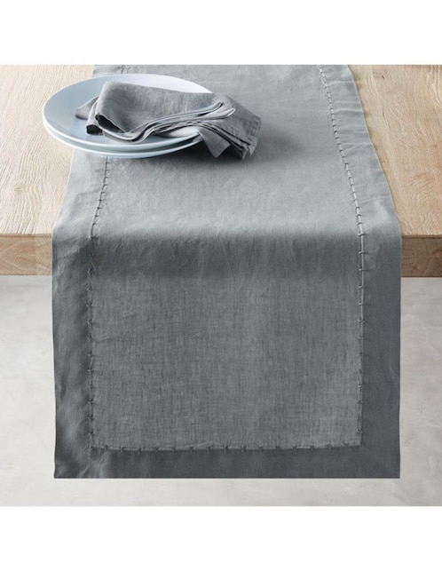 Camino de mesa de lino Washed Linen 1