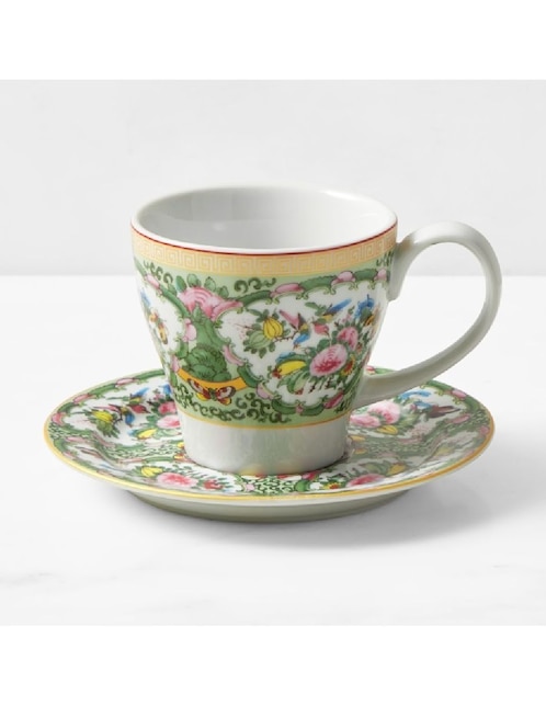 Imagen de producto Set de tazas clásicas Famille Rose 4 piezas