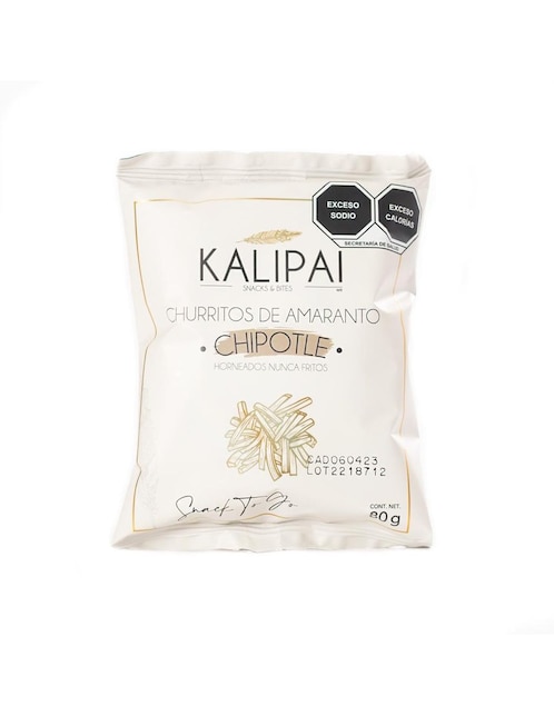Churritos de amaranto chipotle 80 g 1