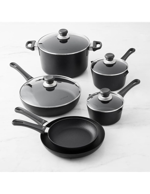 Batería de cocina Scanpan de aluminio antiadherente convencional 10 piezas 1