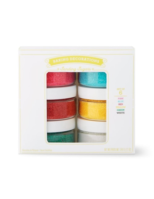 Azúcar de color Assorted Sanding 340 gr