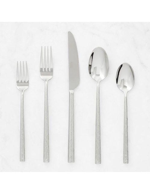 Set cubiertos Cyprus de acero inoxidable 5 piezas 1
