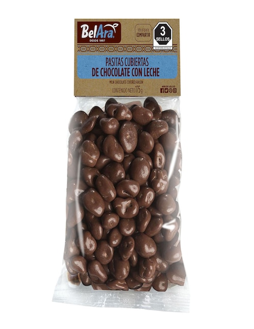 Pasas con chocolate Belara 175 gr