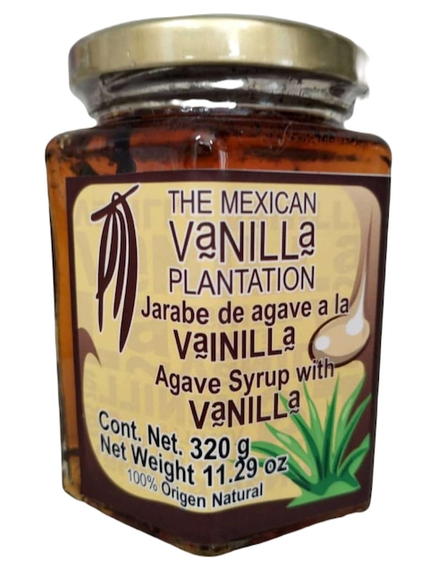 Jarabe de agave de vainilla The Mexican Vanilla Plantation 320 gr