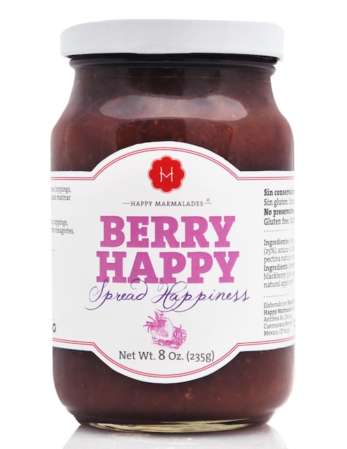 Mermelada de frutos rojos Berry Happy 235 g