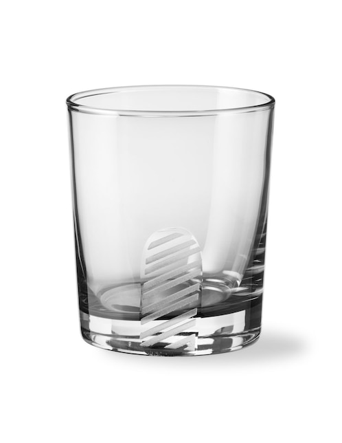Vaso doble old fashion Billy Reid de vidrio 1