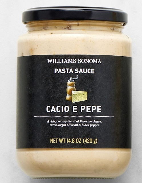 Salsa pasta sabor pimienta Cacio e Pepe 1