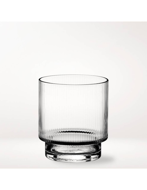 Vaso Doble Pack Modern Optic de vidrio 1