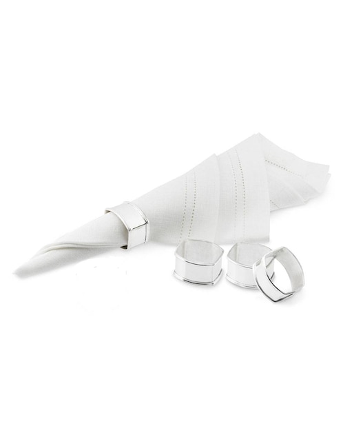 Set aro servilleta Presidio Silver 1