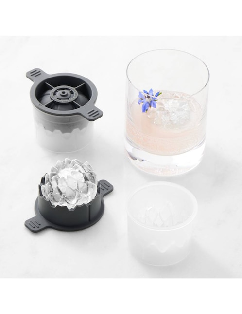 WILLIAMS-SONOMA Molde para hielos Flor de loto Flor de loto