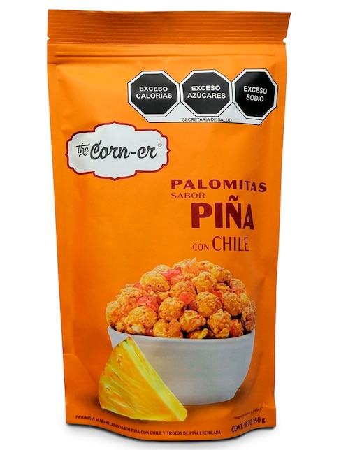 Palomitas sabor piña con chile The Corner 150 g