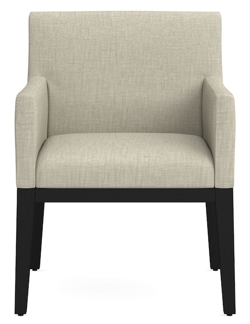 Silla con brazos Wilson Upholstered de madera