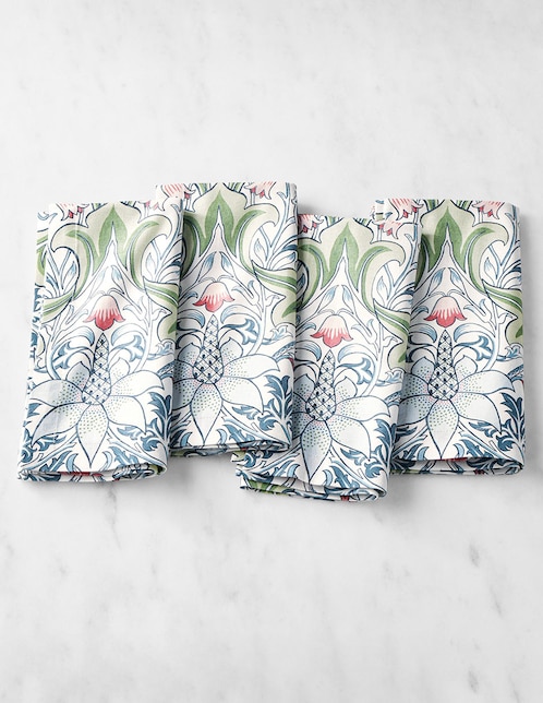 Set servilleta Morris & Co de algodón 4 piezas 1