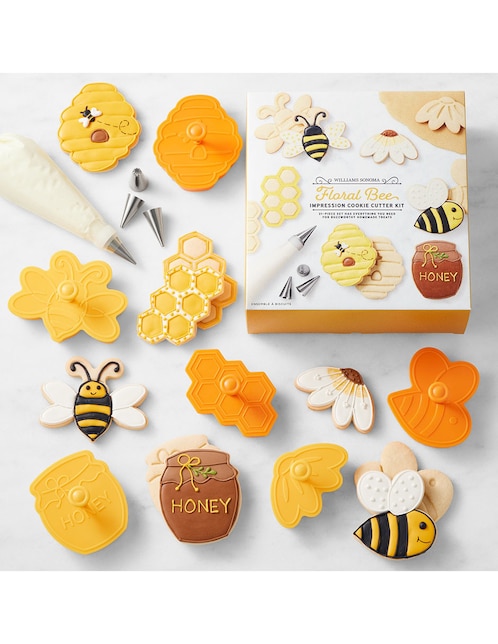 Cortador de galletas Bee Floral