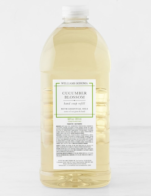 Jabón para manos Hand soap refill Cucumber Blossom Williams-Sonoma