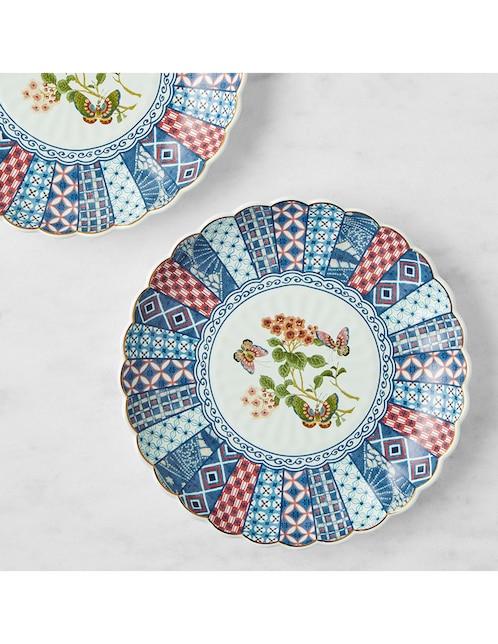 Plato ensalada Akino de porcelana 1