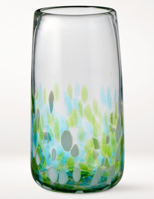 Set vaso highball Multi-Confetti de vidrio con 4 piezas