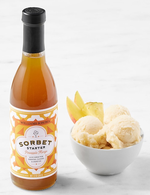 Sorbert Starter para helado de piña mango 1