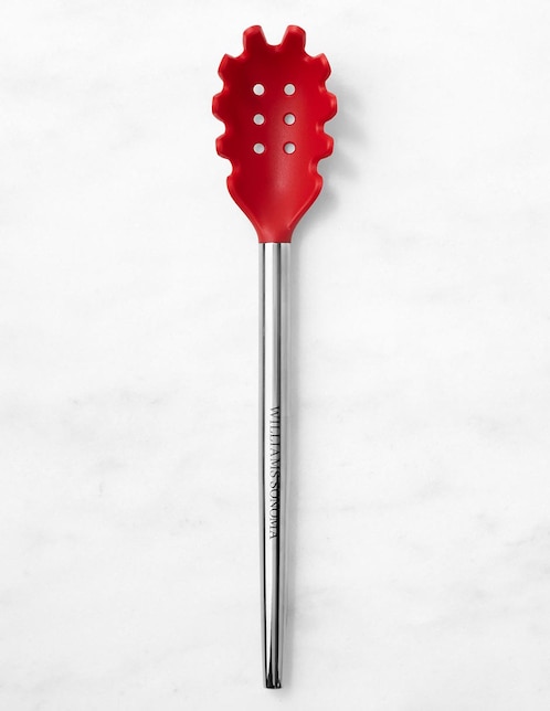 PINZAS P/PASTA SS WS 1 PZA ACERO, ROJO