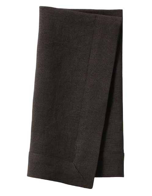 SERVILLETA SIGNATURE LINEN 1 PZ, NEGRO