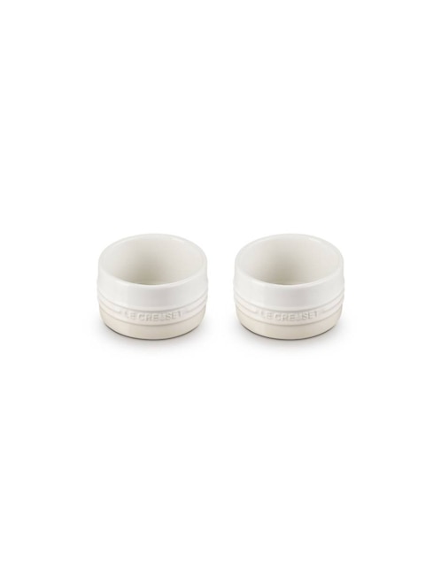 Set ramekin cerámica Merengue 2 piezas 1