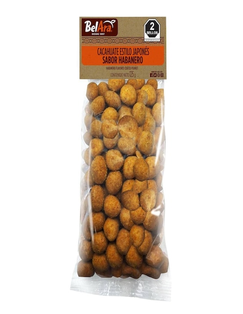 Cacahuates estilo japonés Belara 125 g