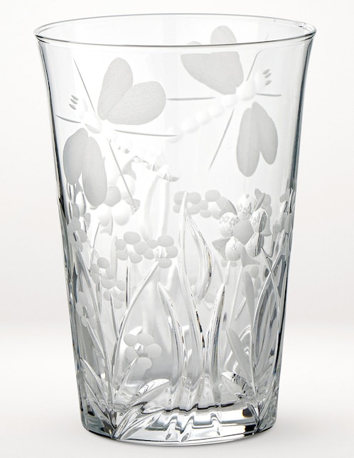 Vaso para jugo Floral 1