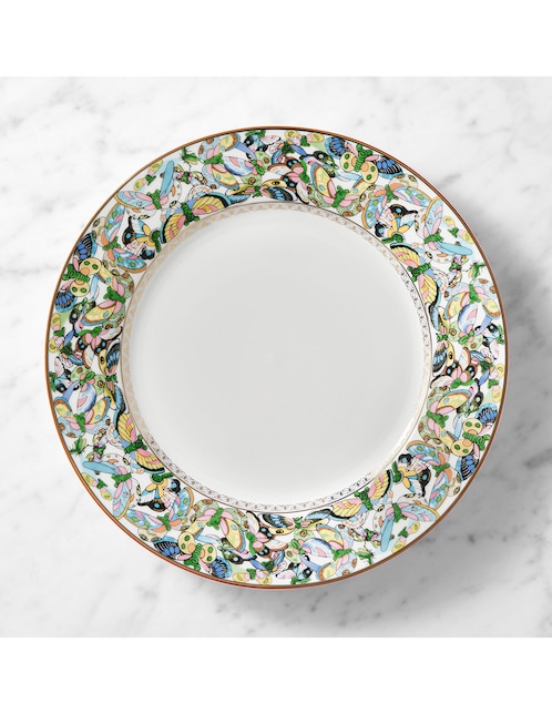 Set platos trinche Papillon de porcelana 4 piezas 1
