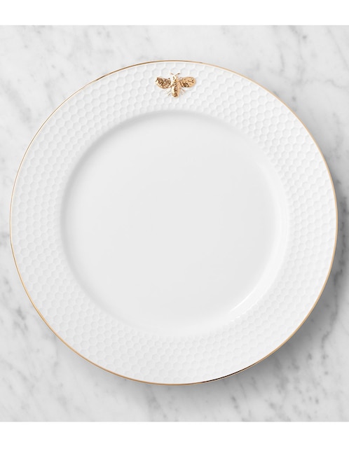 Plato trinche Honeycomb de porcelana 1