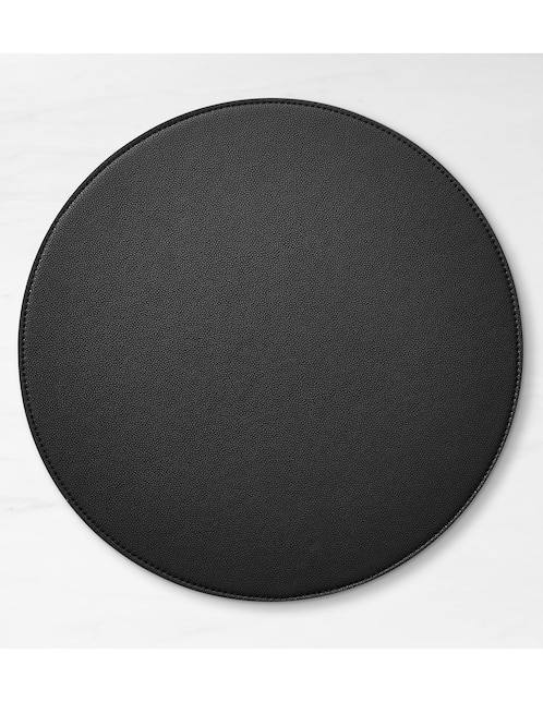 Mantel individual redondo Shagreen 1