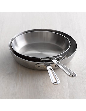 Set de sartenes All-Clad D5 de acero inoxidable 2 piezas