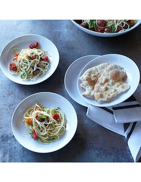 Plato pasta Open Kitchen WSOK de porcelana